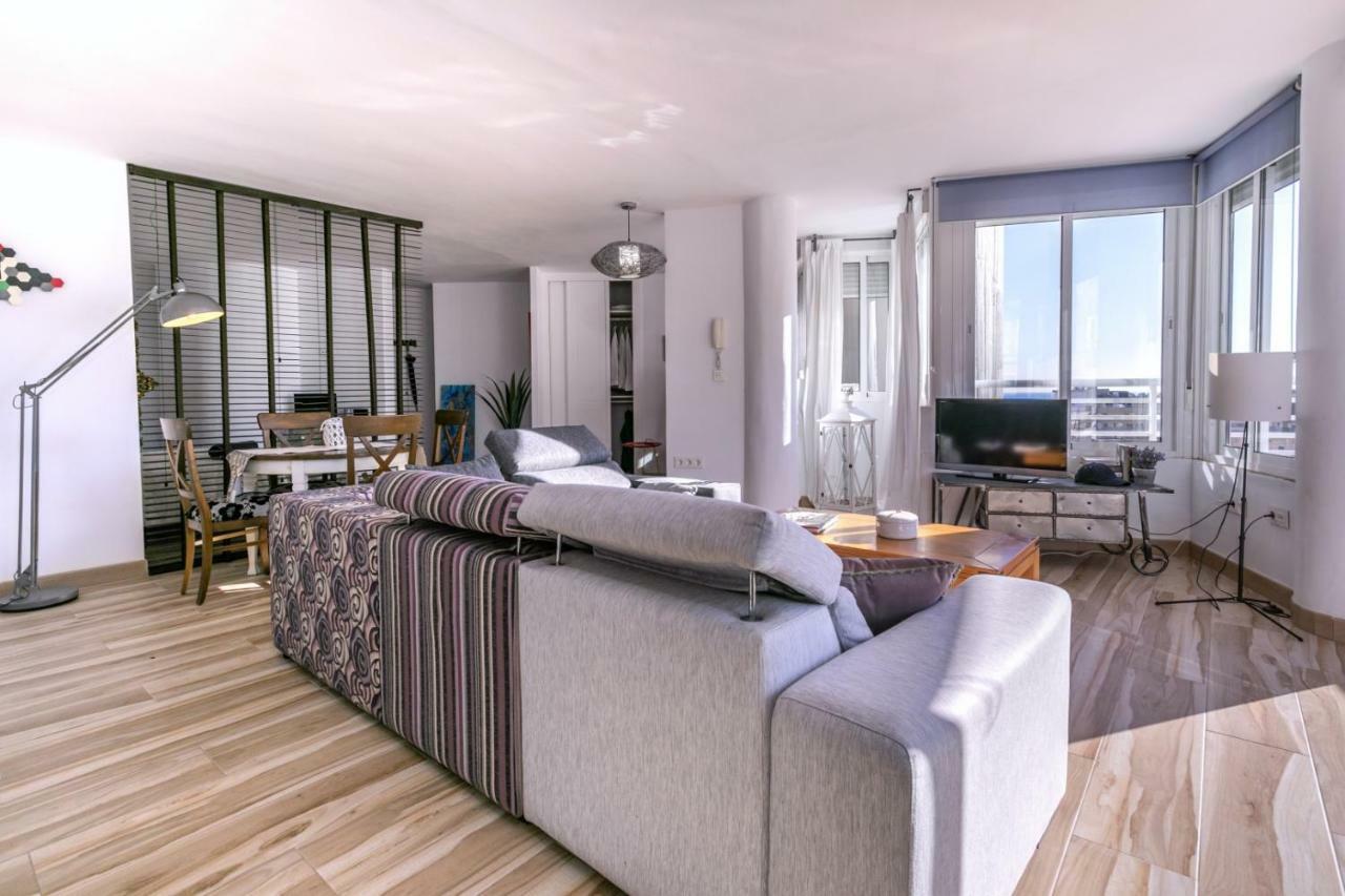Apartamento Loft Pleno Centro, Vistas Fantasticas Торремолинос Экстерьер фото
